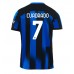 Inter Milan Juan Cuadrado #7 Hjemmedrakt 2023-24 Korte ermer
